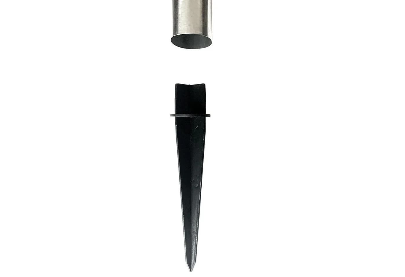 HAC24 Solarleuchte Edelstahl LED Gartenlampe Silber