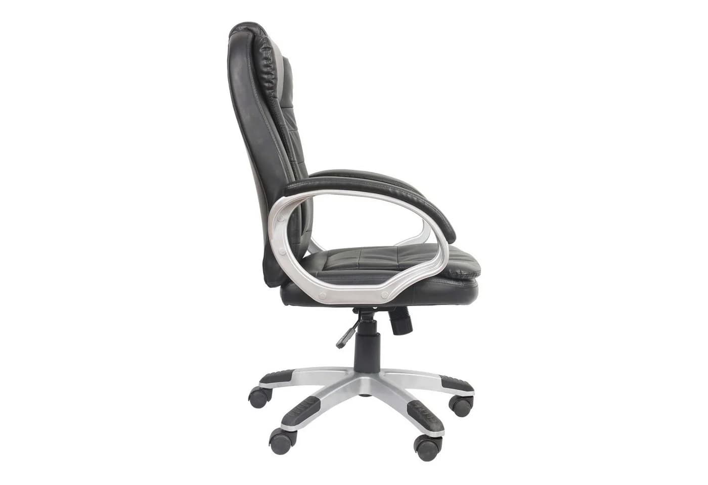 VOSSBACH Bürostuhl Chefsessel Schwarz Kunstleder - Bild 3