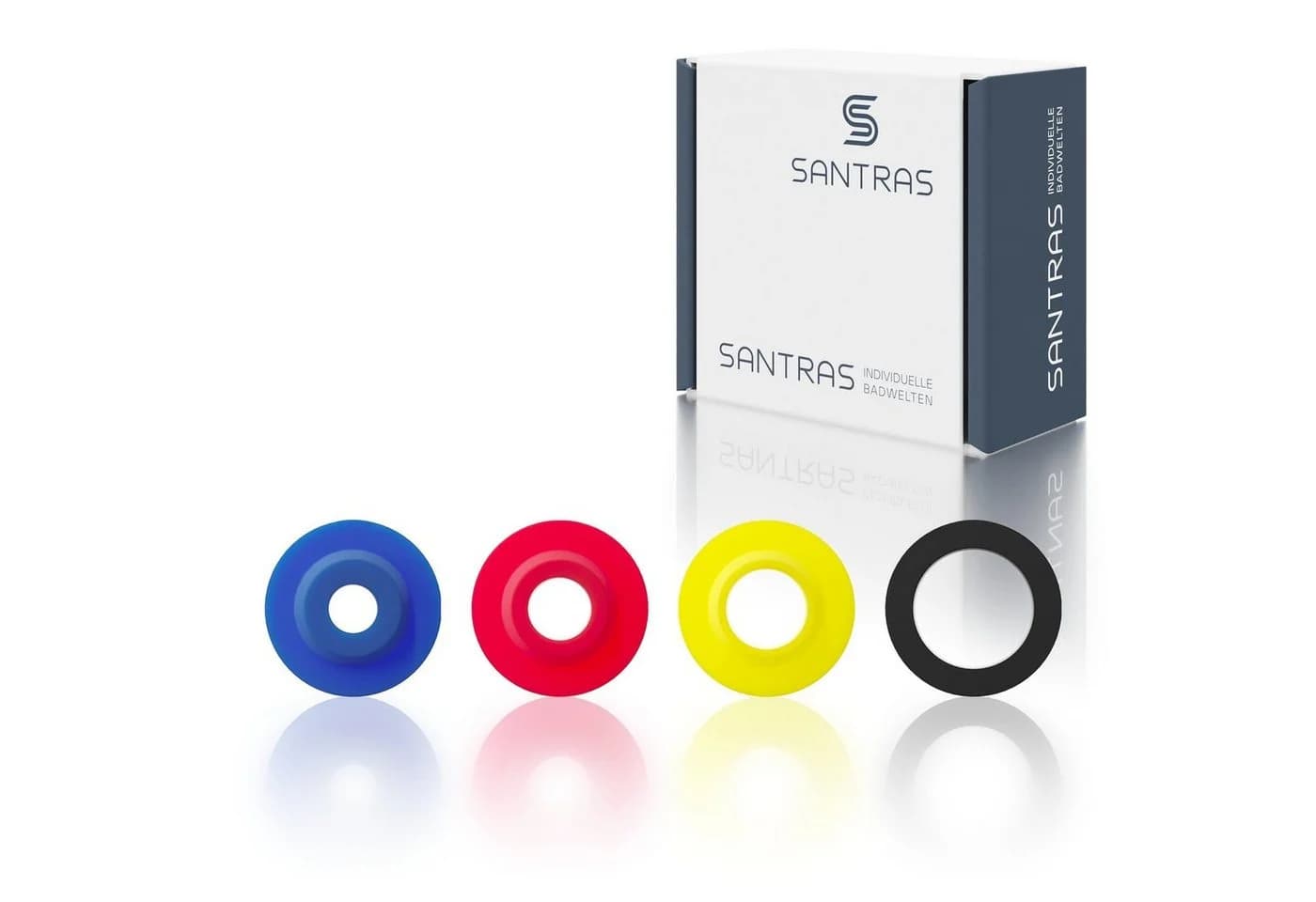 Santras Brauseschlauch Durchflussbegrenzer Set 3-teilig Wasser sparen - Bild 2