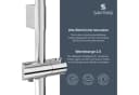 Santras Duschstange Chrom - 70/90/100 cm Wandstange Bild 1