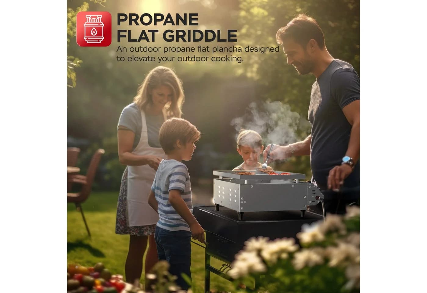 TurboTronic by Z-Line Gasgrill 6,3 kW Edelstahl 2 Brenner Piezo-Zündung - Bild 5