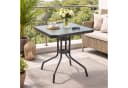 Mojawo Balkontisch Glas Metall 60x60cm Bild 1