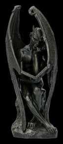 Figuren Shop GmbH Lucifer Figur Gothic Deko Kunststein 19 cm Bild 1