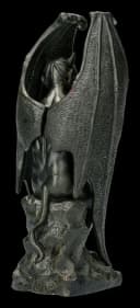 Figuren Shop GmbH Lucifer Figur Gothic Deko Kunststein 19 cm Bild 5