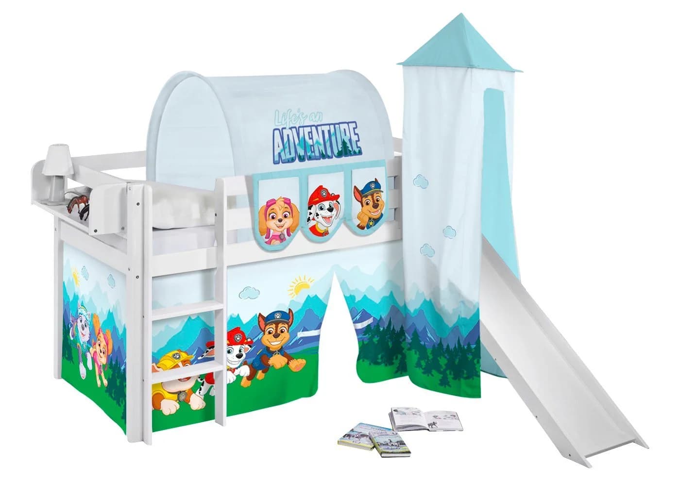 Lilokids Betttunnel Baldachin PAW PATROL BLAU Bettzelt