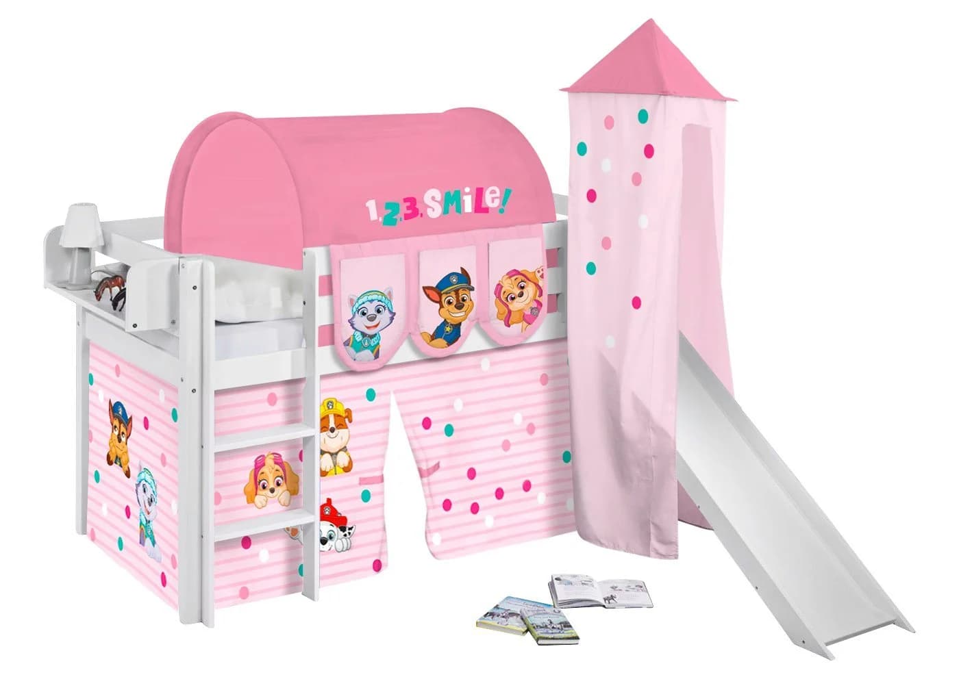 Lilokids Betttasche PAW PATROL Hängetasche Rosa Aufbewahrung