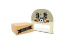 itenga Geschenkbox Geldgeschenkverpackung Instrumente Weiß/Braun Bild 1
