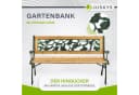 Juskys Gartenbank Venezia 2-Sitzer mit Rosenranken-Muster Bild 2