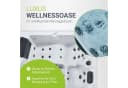 Artsauna Outdoor Whirlpool Oasis Grau mit LED & Treppe Bild 3