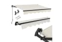 Juskys Gelenkarmmarkise Beige UV40+ Wasserabweisend Bild 3