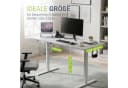 Juskys Höhenverstellbarer Schreibtisch Office Stand Weiß Elektrisch Bild 5