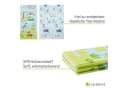 Juskys Kinder Spielmatte Stella 180x200 cm Tiere XXL Matte Schaumstoff Faltbar Soft Blau Bild 4