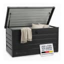 Juskys Metall Aufbewahrungsbox Limani 380L Anthrazit wasserdicht abschließbar Bild 1