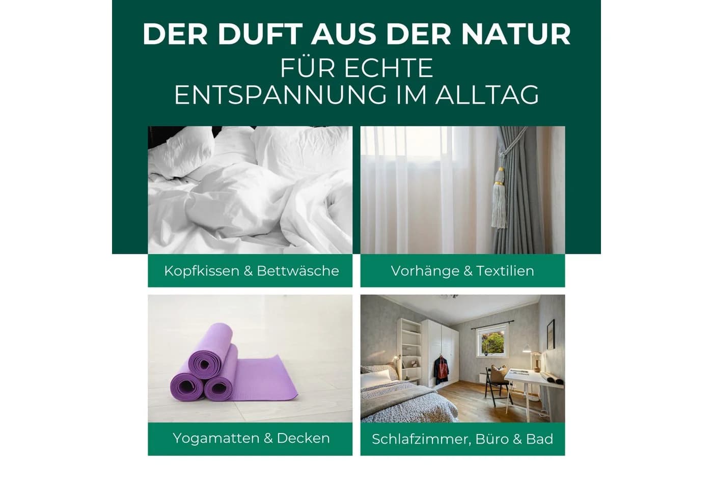 Silberkraft Lavendelspray mit ätherischem Öl 100ml - Bild 3