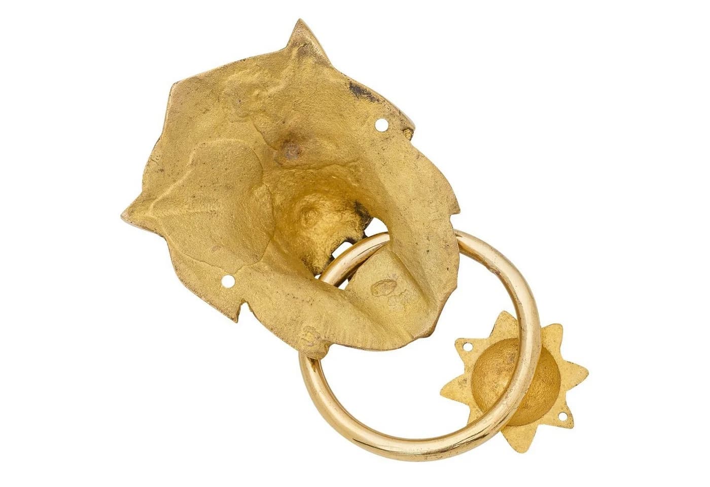 Aubaho Türklopfer Löwe Messing Antik-Stil - Bild 4