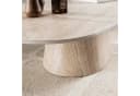 LEVEN Lifestyle Couchtisch NOOR Travertin Keramik Oval Bild 3