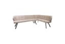 LEVEN Lifestyle Eckbank RIGO Sitzecke gepolstert Farbe Sand Bild 1