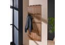 LEVEN Lifestyle Wandgarderobe MALON massiv Holz sandfarben 14 Haken Bild 1