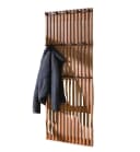 LEVEN Lifestyle Wandgarderobe MALON massiv Holz sandfarben 14 Haken Bild 2