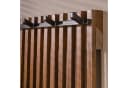 LEVEN Lifestyle Wandgarderobe MALON massiv Holz sandfarben 14 Haken Bild 4