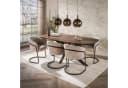 LEVEN Lifestyle Esstisch ESCANDI Oval Akazie massiv braun Bild 4
