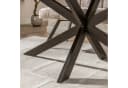 LEVEN Lifestyle Esstisch ESCANDI Oval Akazie massiv braun Bild 5