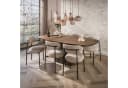 LEVEN Lifestyle Esstisch MILANO oval massiv Akazienholz Braun Bild 1
