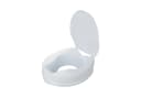 flexilife Toilettensitzerhöhung mit Deckel Weiß 10 oder 15 cm Bild 2