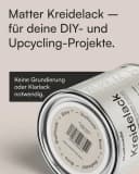 shelfmade Kreidefarbe 750ml Matte Beige Shabby Chic Holzlack Bild 3