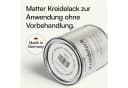 shelfmade Kreidefarbe 750ml Matte Beige Shabby Chic Holzlack Bild 4