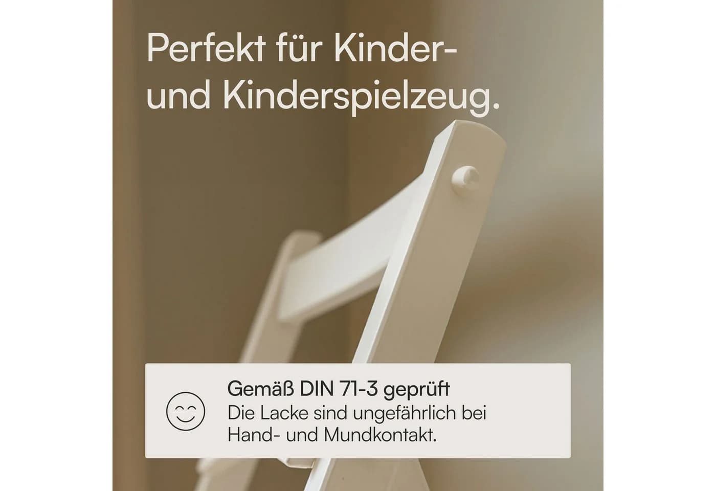 shelfmade Kreidefarbe 750ml Matte Beige Shabby Chic Holzlack - Bild 5