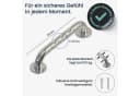flexilife Haltegriff Edelstahl Badewannengriff Duschgriff Bild 3