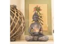 INtrenDU Buddhafigur mit Teelichthalter und Strass-Schärpe Bild 3