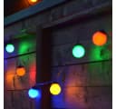 INtrenDU LED-Lichterkette Party bunt 12,5m mit 20 Kugeln Bild 3