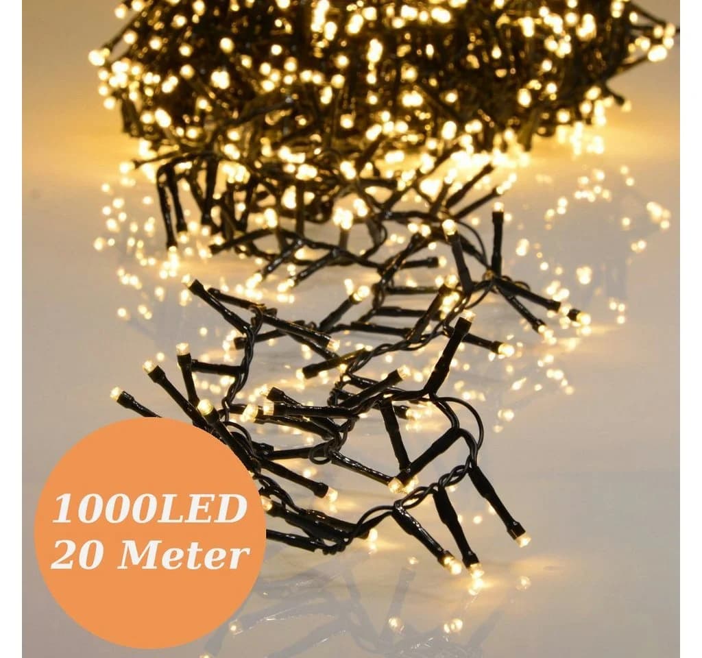 INtrenDU LED-Lichterkette 1000 LED 20m mit Timer und Beleuchtungsprogrammen - Bild 2