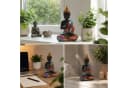 INtrenDU Buddhafigur bunt 26 cm sitzend im Pop-Art-Stil Bild 3