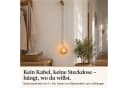 INtrenDU LED-Leuchte Makramee-Seil Glaskugel Fernbedienung Timer Bild 4