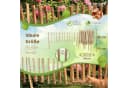 Floranica Staketenzaun Haselnuss Holz Bild 1