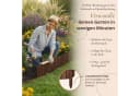 Floranica Beeteinfassung Braun Kiefernholz Flexibler Rollborder Bild 5