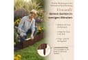 Floranica Flexible Rasenkante Rollborder Beeteinfassung Holzzaun Braun Bild 5