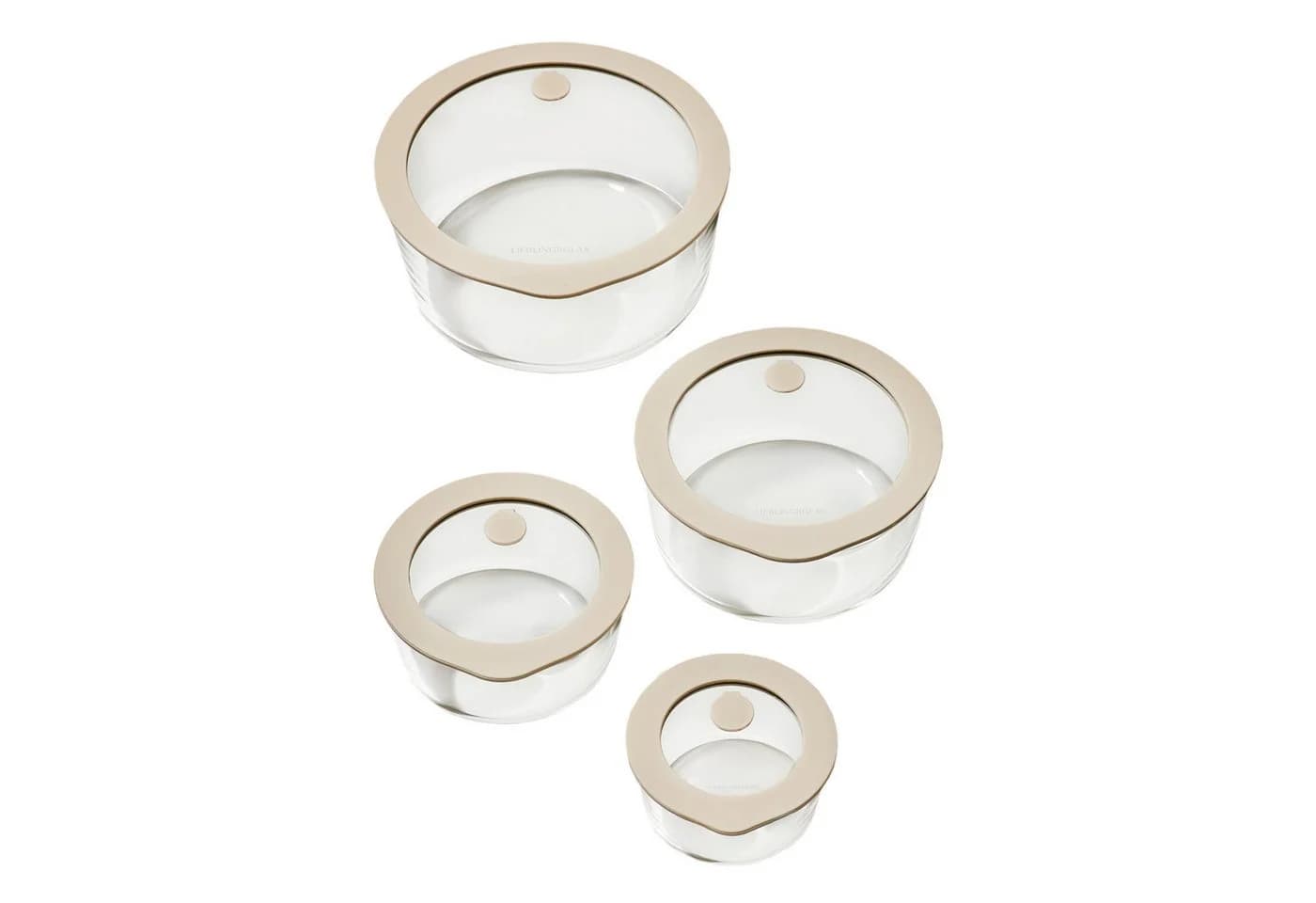 Lieblingsglas Frischhaltedose Glas 4er Set Borosilikatglas mit Ventil - Bild 2