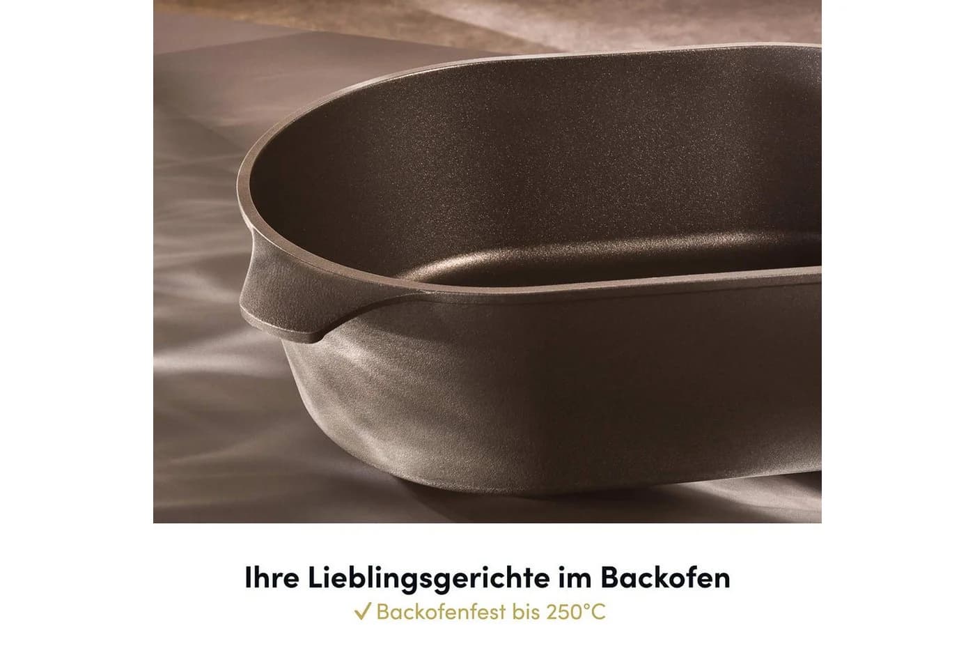 Hoffmann Germany CLASSIQ 2in1 Bräter mit Grilldeckel Aluguss - Bild 5