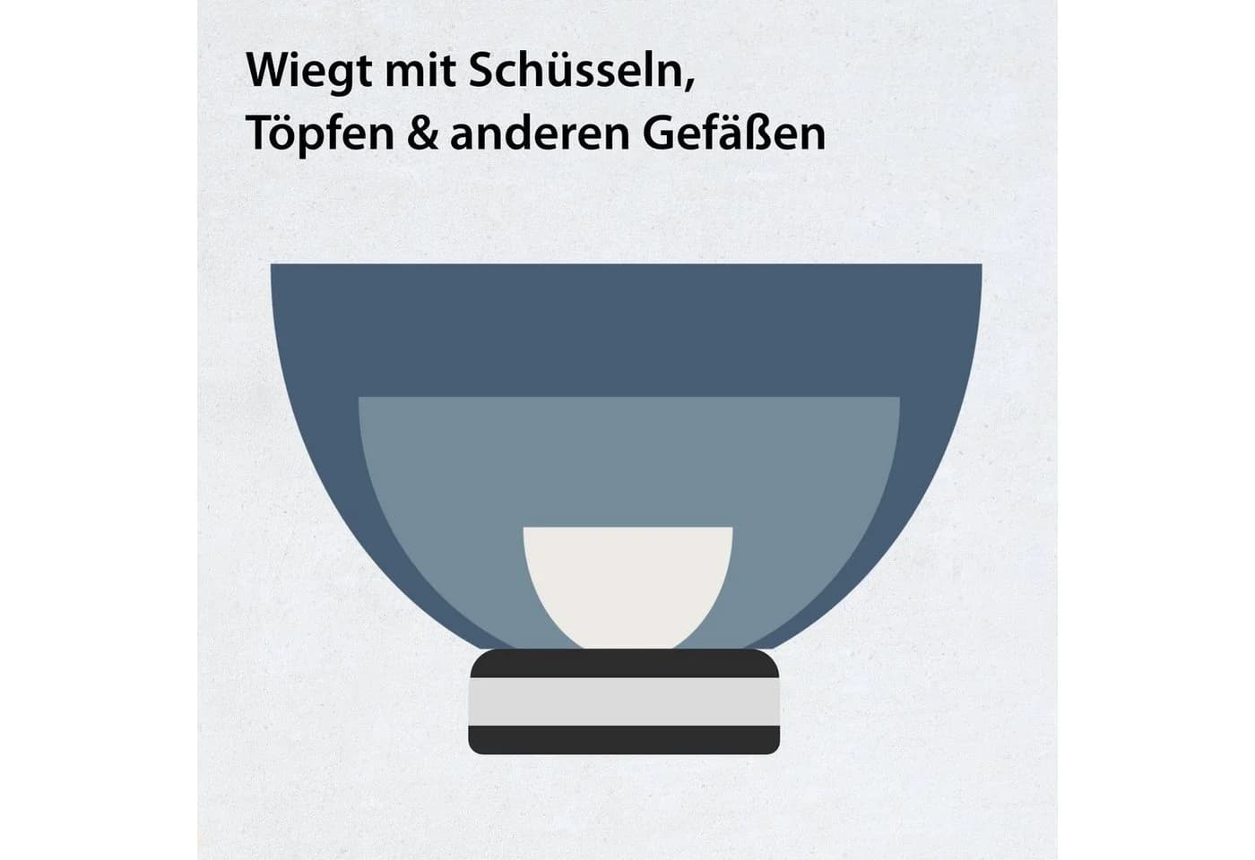 ADE Schüsselwaage mit Edelstahlschüssel bis 5 kg - Bild 5