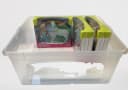 Lomatek Aufbewahrungsbox 18l transparent mit Deckel Bild 1