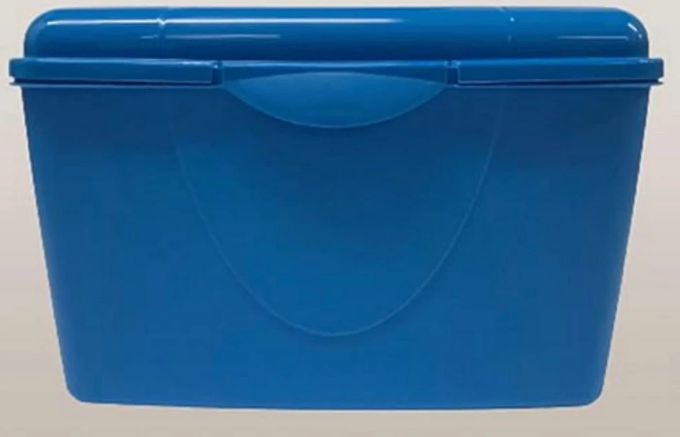 Lomatek Vorratsdose Knäckebrotbox mit Klickverschluss Blau BPA-frei - Bild 2
