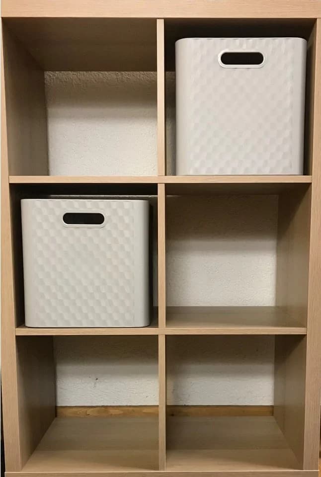 Lomatek Aufbewahrungsbox Kubus - Regalbox kompatibel zur Kallax Serie - Bild 2