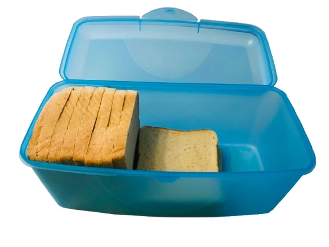 Lomatek Toastbrotbox Vorratsdose BPA-frei Kunststoff blau - Bild 4