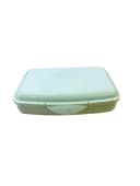 Lomatek Lunchbox flache Vesperdose 0,5l Klickverschluss Braun/Grün Bild 2