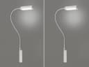 FISCHER & HONSEL LED Leselampe, LED fest integriert, Warmweiß, 2er SET Bett-Leuchten für Kopfende Couch, Schwanenhals-Lampen dimmbar Bild 3