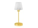 TRIO Leuchten LED Nachttischlampe Touch-Dimmer Gold/Weiß Bild 2